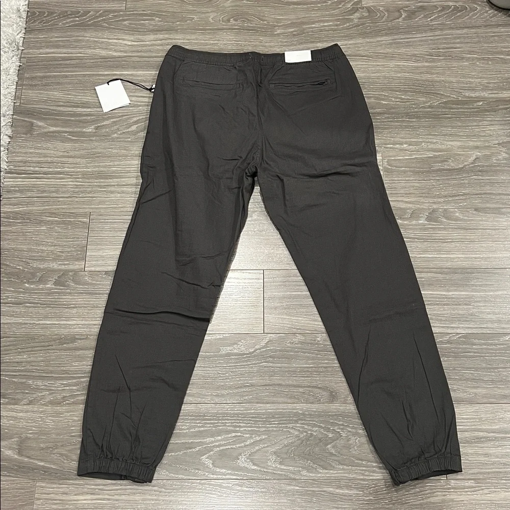 Onia Charcoal Men's RipStop Joggers with Drawstring